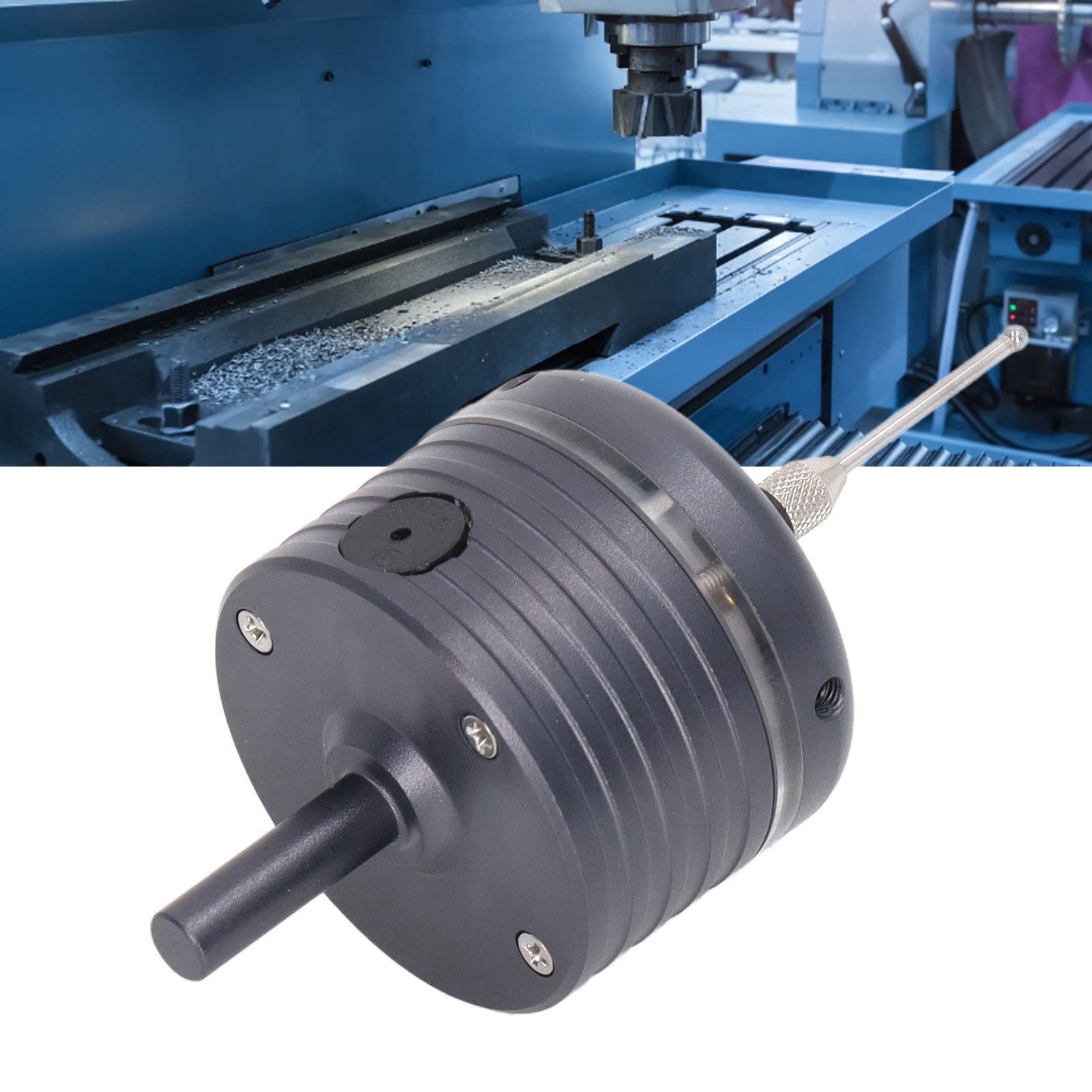 3D-Kantentaster Locator Hoher Kantentaster mit Sonde 3D-Kantentaster-Genauigkeits-Kantenpositionierer für CNC-Fräsmaschine mit Akku 6‑30 V