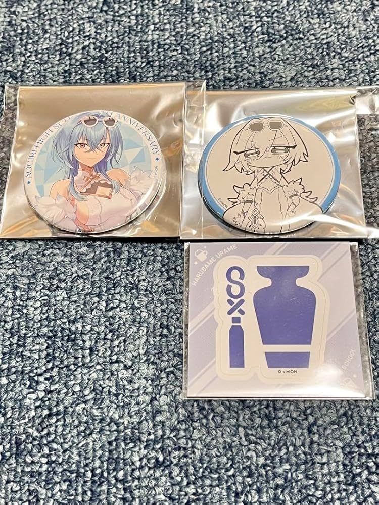 春雨麗女 缶バッジ Amazon.co.jp: あおぎり高校 春雨麗女 アクスタ・缶バッジセット