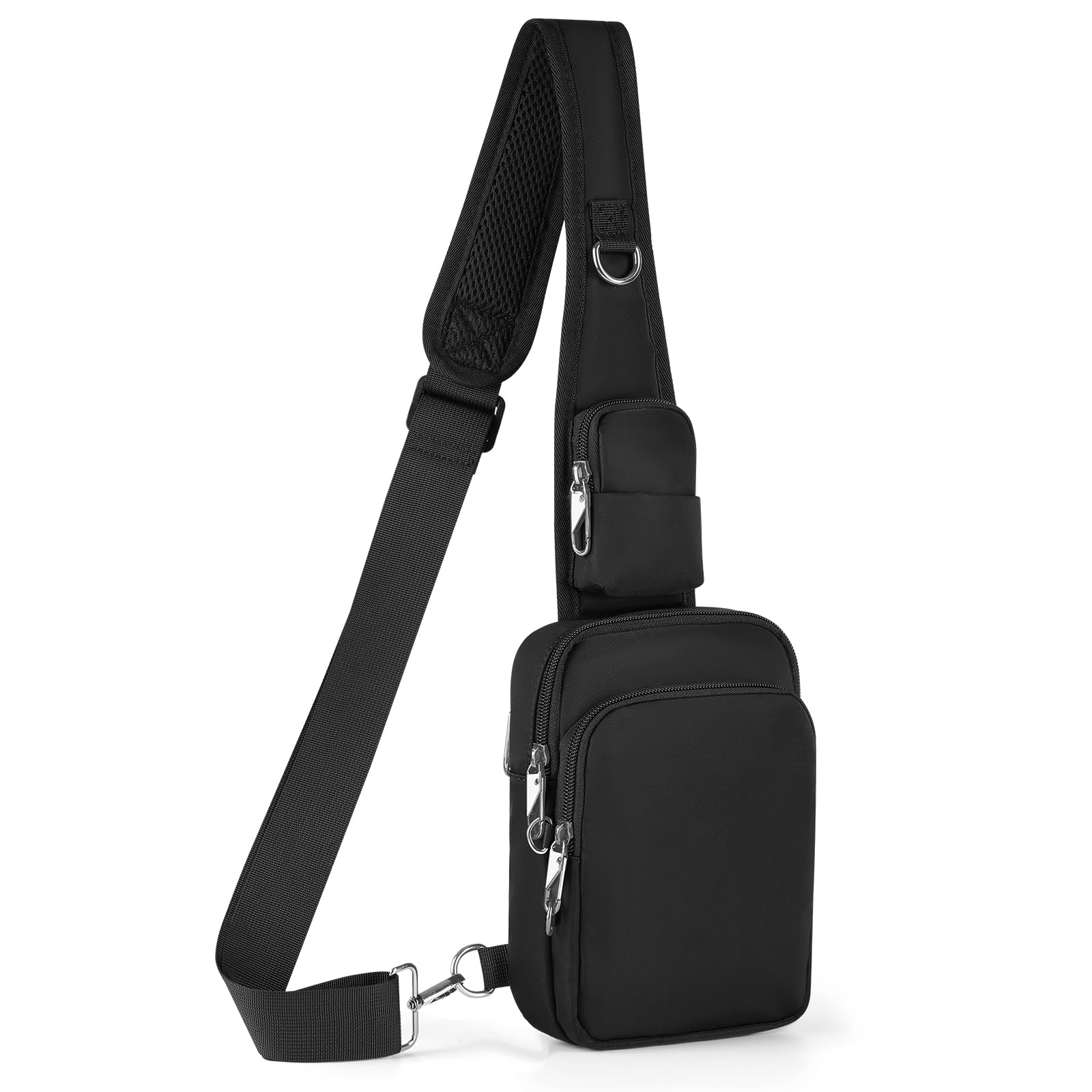 BROADREAM Anti Theft Sling Bag for Men and Women, Casual Daypack with RFID Blocking, Perfect for Travel