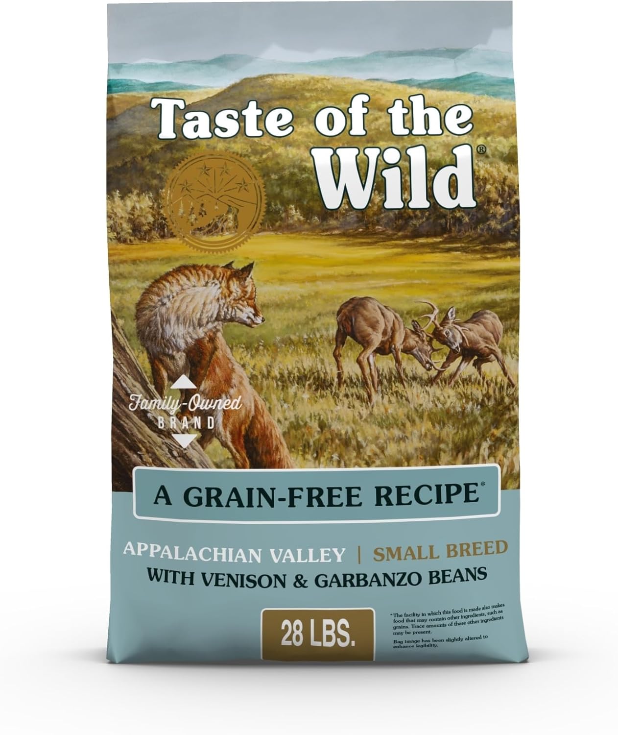 taste of the wild appalachian valley venison small breed dry dog food