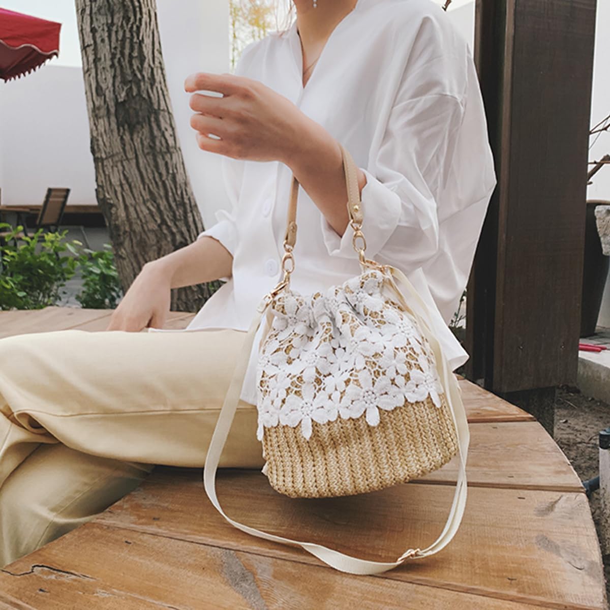 パーティー籠バック KOEISTORE パーティーバッグ 大きめ サブバッグ フォーマル