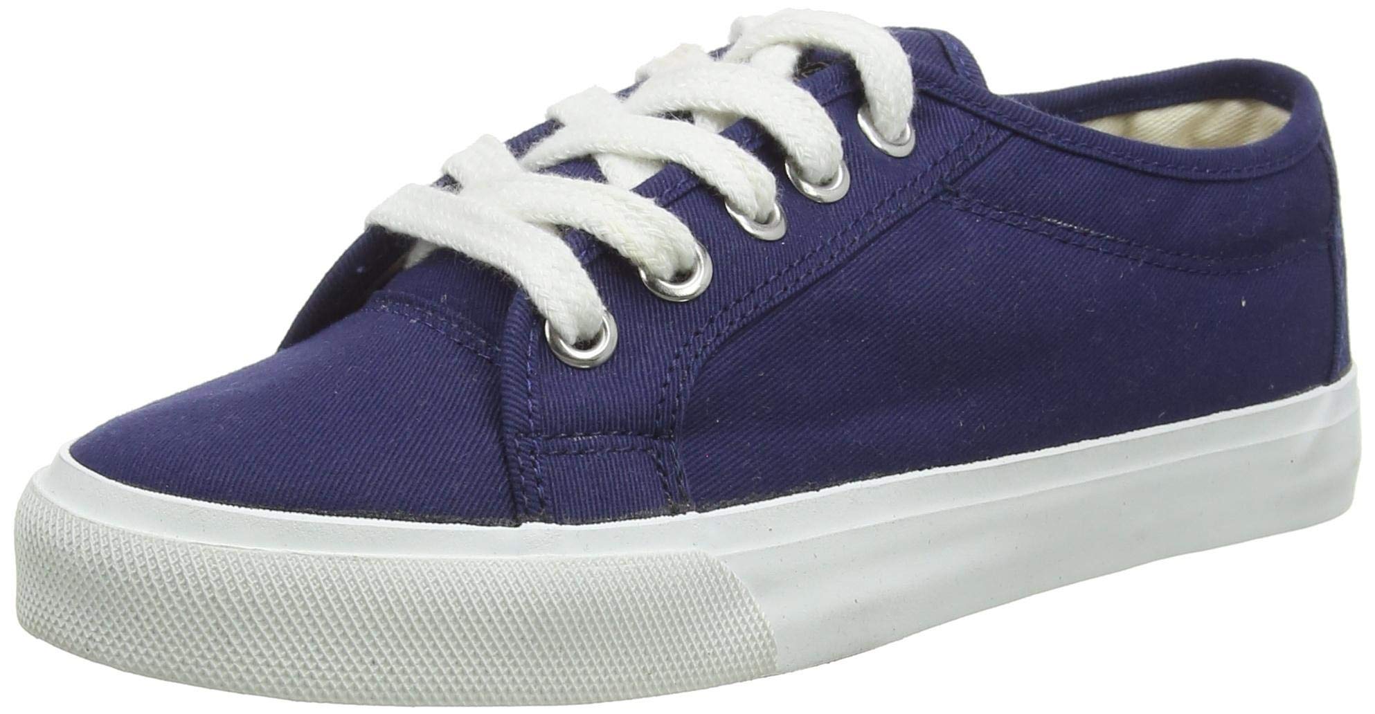 Ethletic Unisex Fair Skater Classic Sneaker, Ocean Blue, 3.5 UK