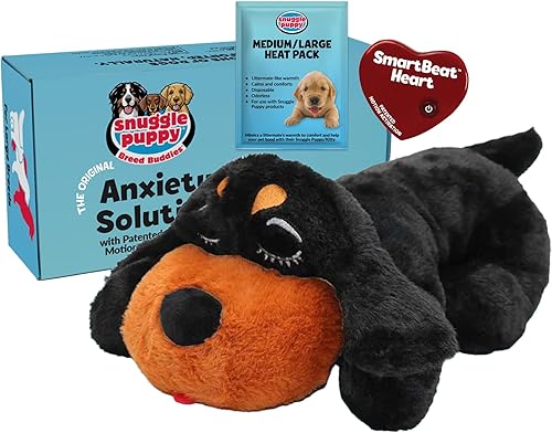 Miniatura 9 de Juguetes Originales Snuggle Puppy - Latidos de Cachorro para Perros - Alivio de la Ansiedad y Ayuda para Acurrucarse de Mascotas - Juguetes Cómodos