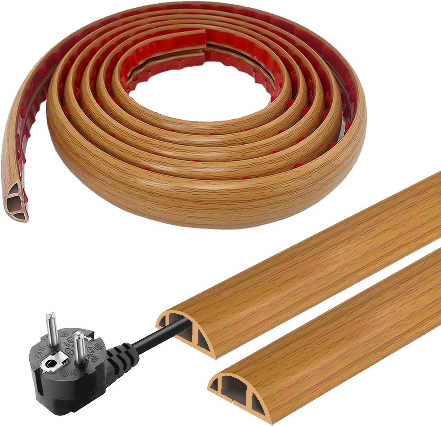 Serplex® 6.6ft Self Adhesive Floor Cord Cover PVC Cord Hider Floor Floor Cable Management Power Cord Protector Floor Electric Cord Cover Cable Management Protector Cover Floor Wire Protector Cover (B0DB7Z65QW) Amazon Price History, Amazon Price Tracker