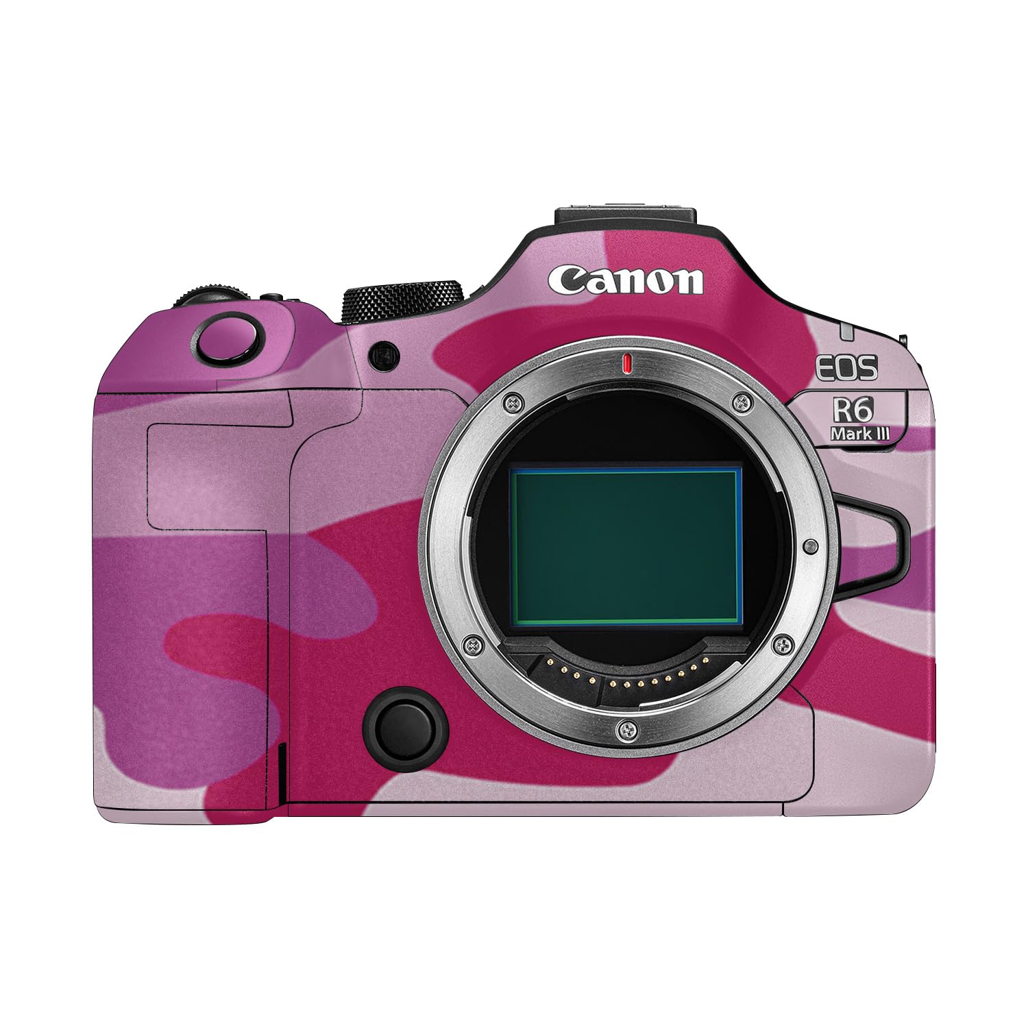 Camera Skin Compatible with Canon EOS R6 Mark III (2025) - Pink Camo - Premium 3M Vinyl Protective Wrap Decal Cover - Easy to Apply | Crafted in the USA by MightySkins
