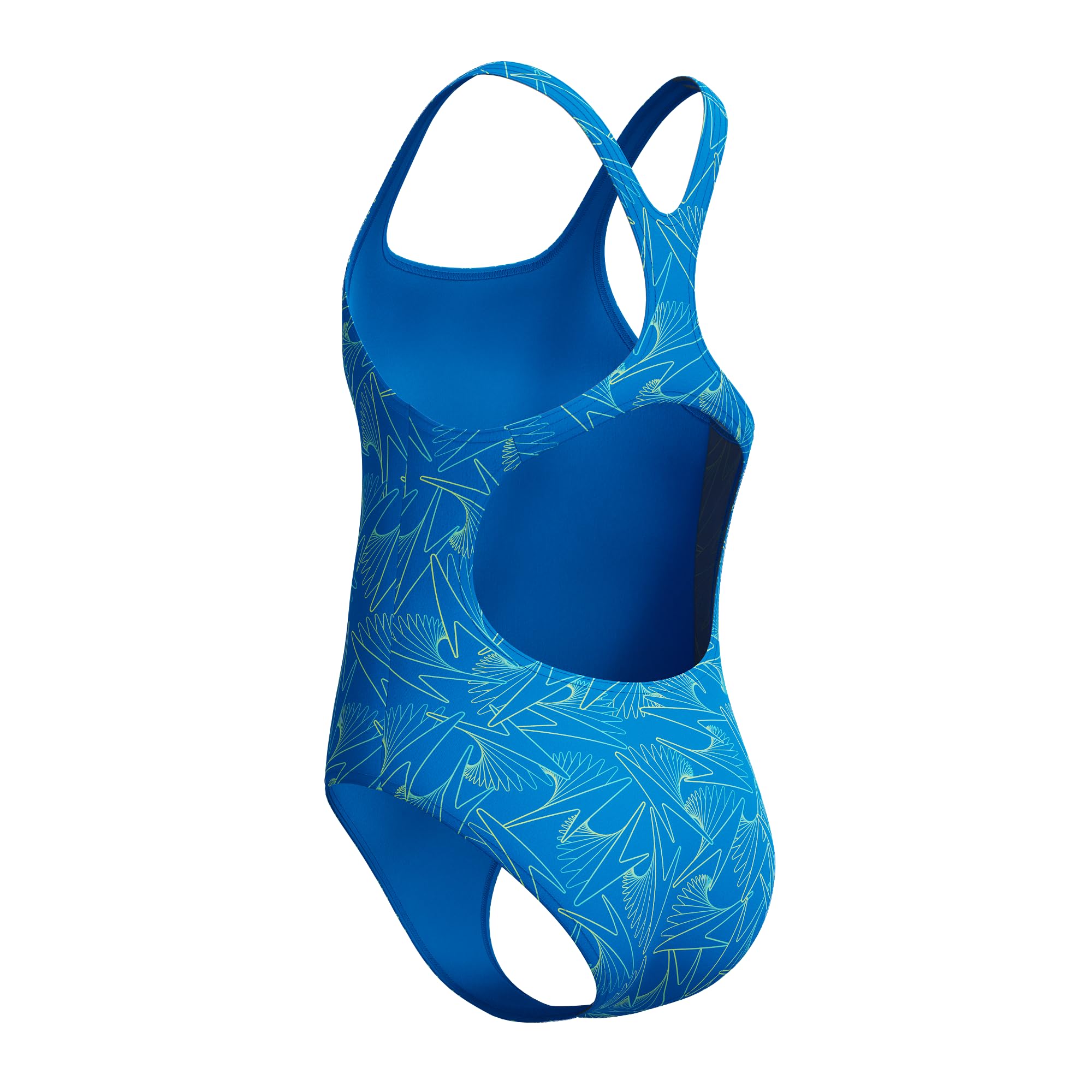 Speedo HyperBoom Allover Medalist - Bañador para niña, color azul