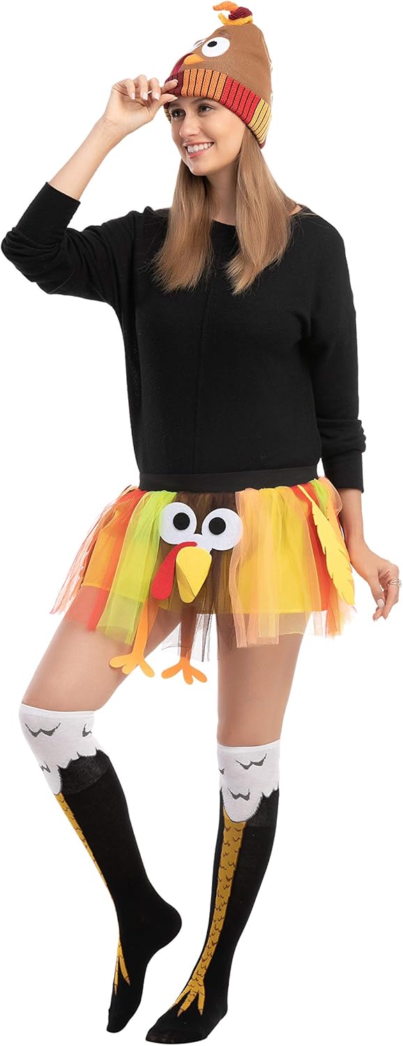 Miniatura 7 de JOYIN Disfraces y accesorios de tutú de Acción de Gracias para fiestas de disfraces de Acción de Gracias, juegos de rol, cosplay de carnaval,