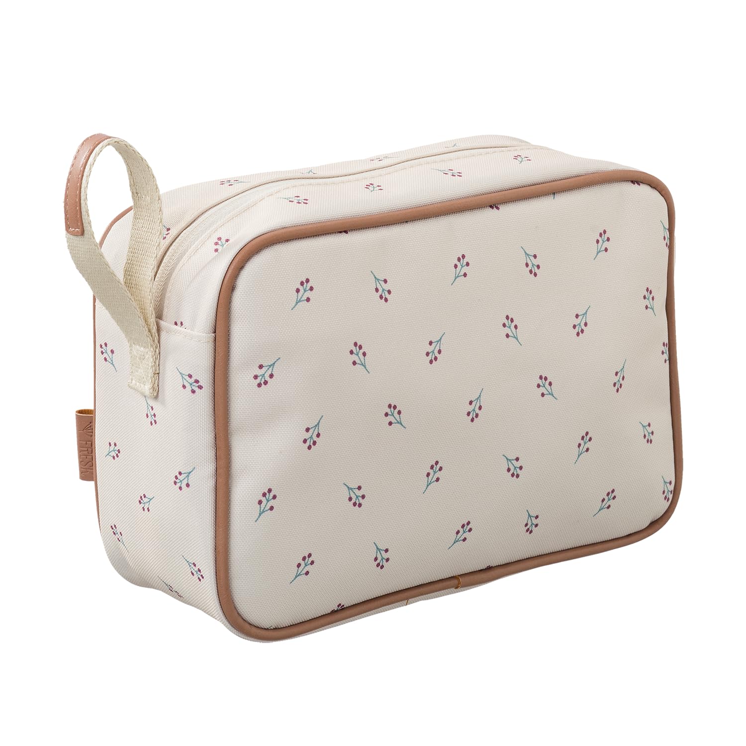 Produktbild von Fresk FB500-15 Baby-Pflegetasche 'Schwalbe' In Lila – Süße Kulturtasche Für Unterwegs (24x14x7 Cm)