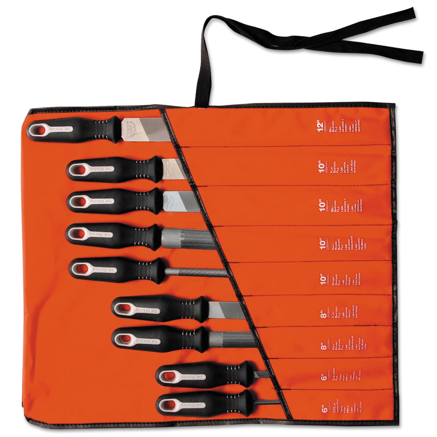 Nicholson 22030HNN Ergonomic File Set, 9 Piece, Packaging may vary