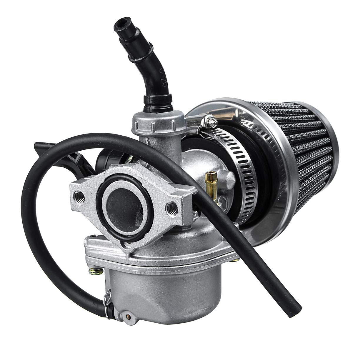 Viviance Carburateur Carb 19mm + Filtre à Air pour Mini Moteur ATV Quad 50/70/90/110 / 125cc