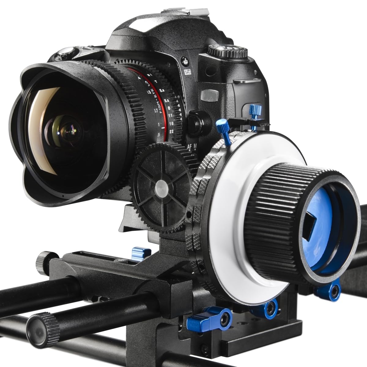 Walimex pro Follow Focus Twin-Stop Schärfezieheinrichtung, 18613