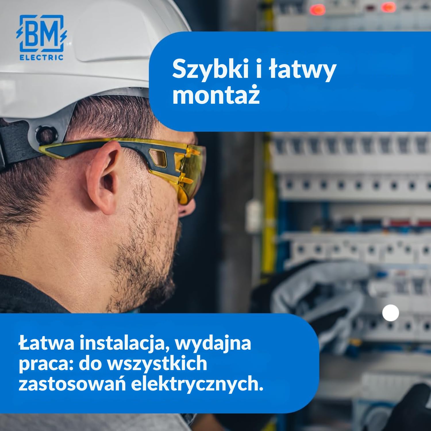 NYM kabel 3 x 1,5 mm² YDYp – kabel zasilający 3-biegunowy, płaski kabel 100 m, 10 x 5 mm, przepust okienny, kabel do wilgotnych pomieszczeń, masywny przewód miedziany, 300/500 V