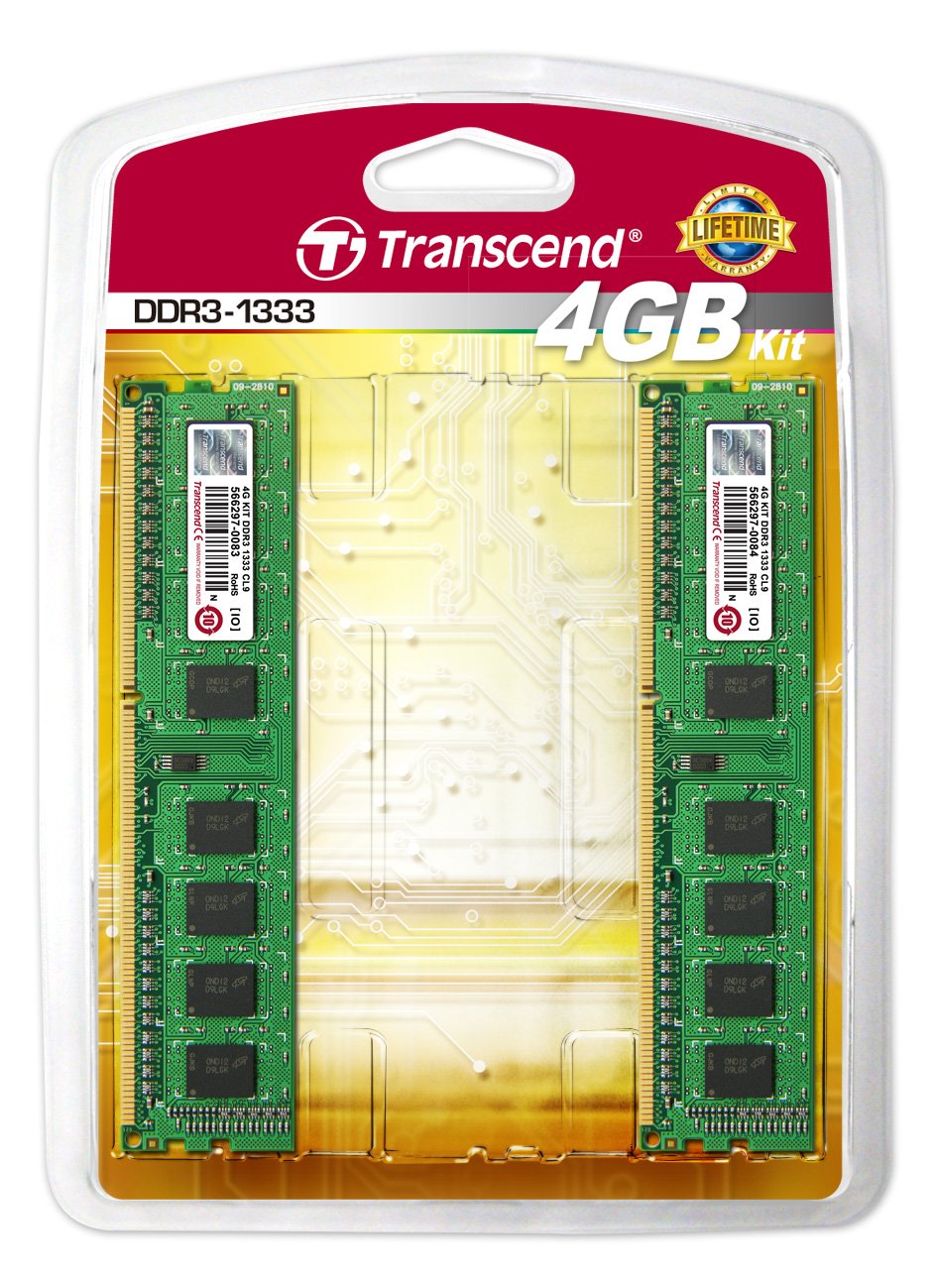 Transcend デスクトップPC用 DDR3 1333 6GB(2GB×3) Transcend