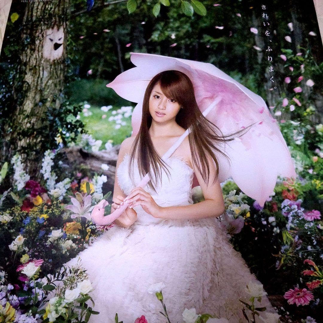 激レア／大判ポスターSALAカネボウ美人セクシーVINTAGE 沢尻エリカ