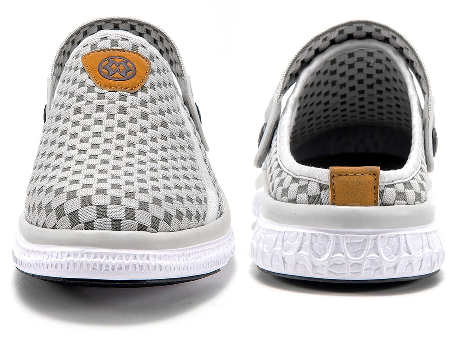 Zoccoli Sabot Uomo Donna Spiaggia Giardino Pantofole Maglia Traspirante Clogs Scarpe da Mare Estate Sandali Antiscivolo Piatto Ciabatte