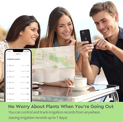 Miniatura 6 de Moistenland WIFI - Regadera automática de plantas, kit de riego automático por goteo para 15 plantas en maceta, tecnología antisifón, modo de riego