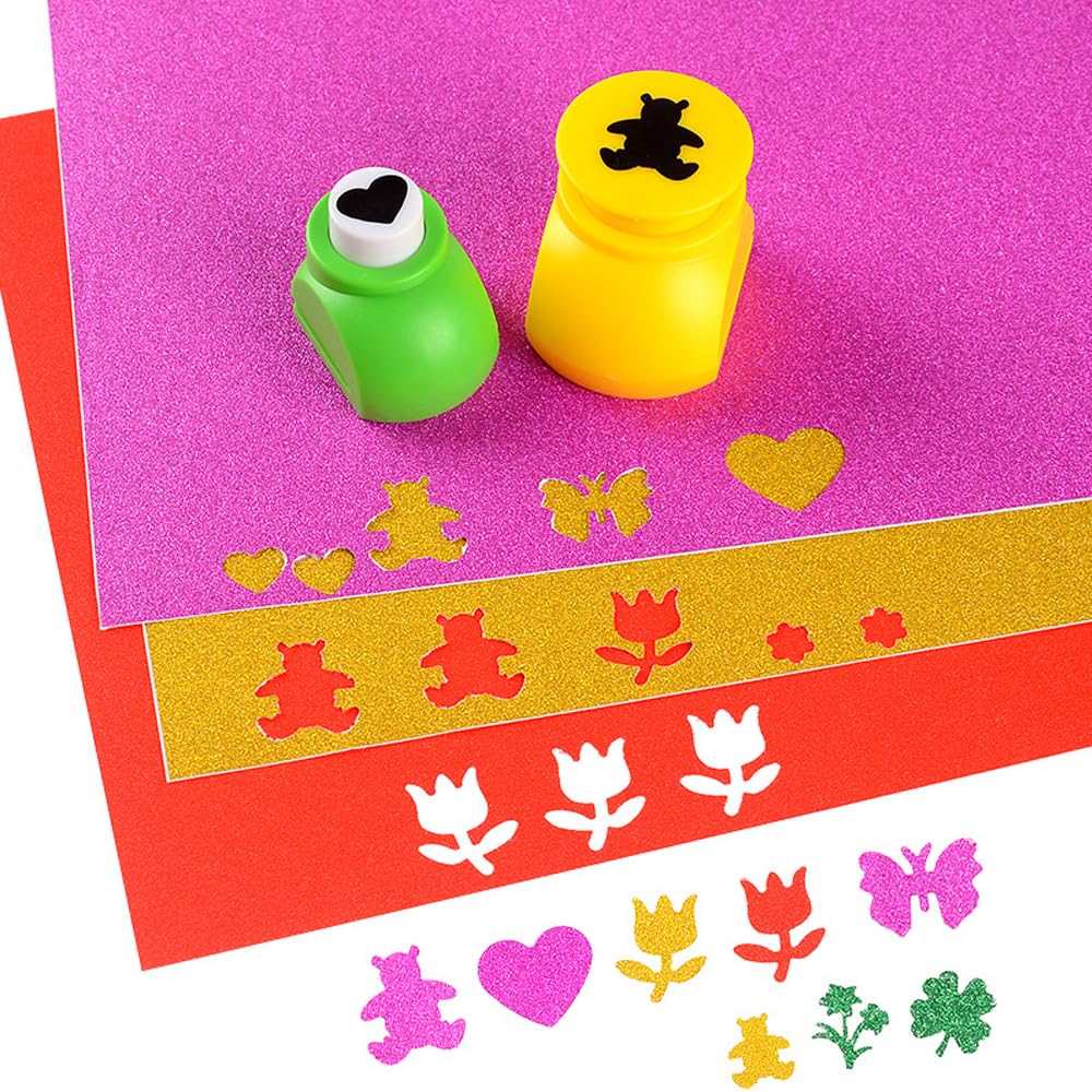 Amazon | グリッターシート シールタイプ 粘着式 蛍光シート10枚セット