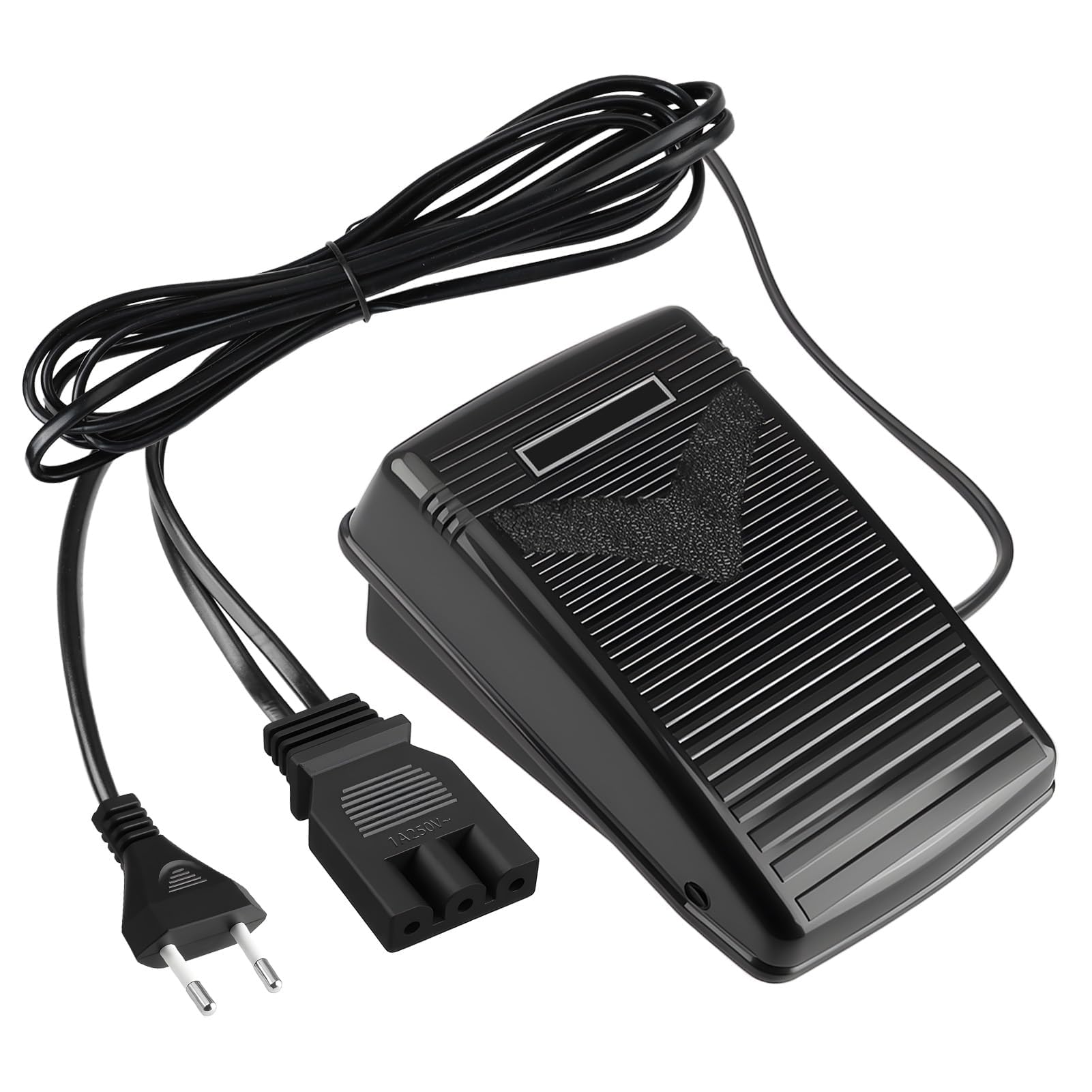 Pedal de máquina de Coser, Pedales para Máquinas de Coser Electrónicas 220-240V con Cable de alimentación, Control electrónico Universal para Singer, Simplicity(Prise EU) | con Cable de alimentación, Control electrónico Universal para Singer, Simplicity(P
