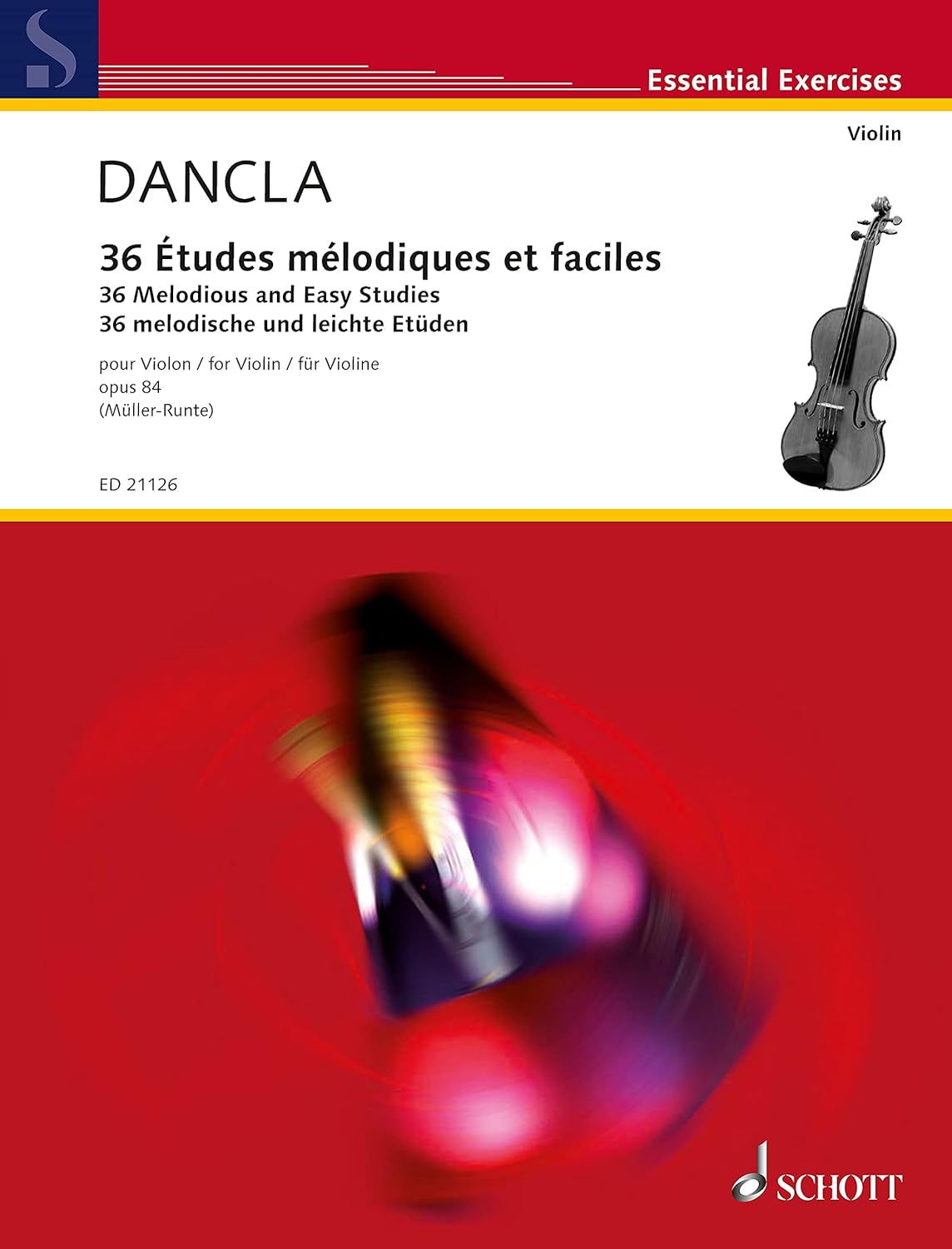 36 Melodious and Easy Studies: Op. 84: Violin (Essential Exercises)      [Print Replica] Kindle Edition
