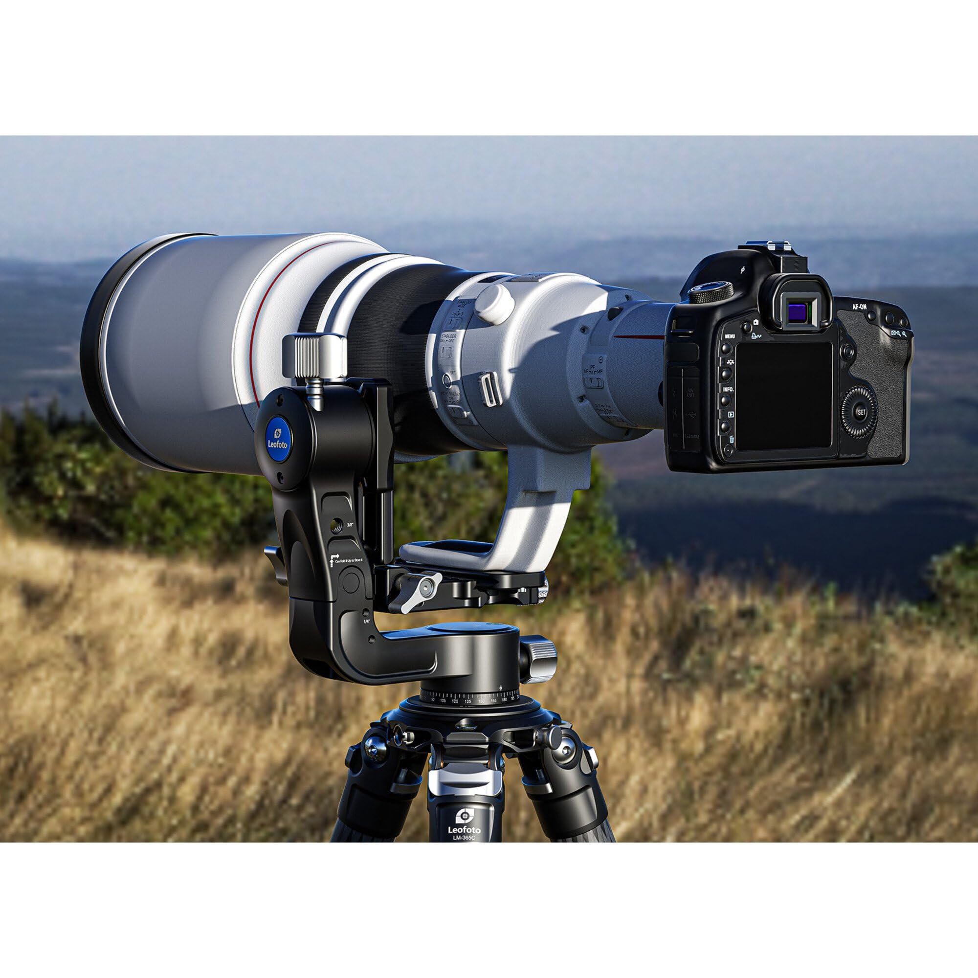 Amazon.com : Leofoto Black PG-1 Lightweight Heavy Duty Gimbal 
