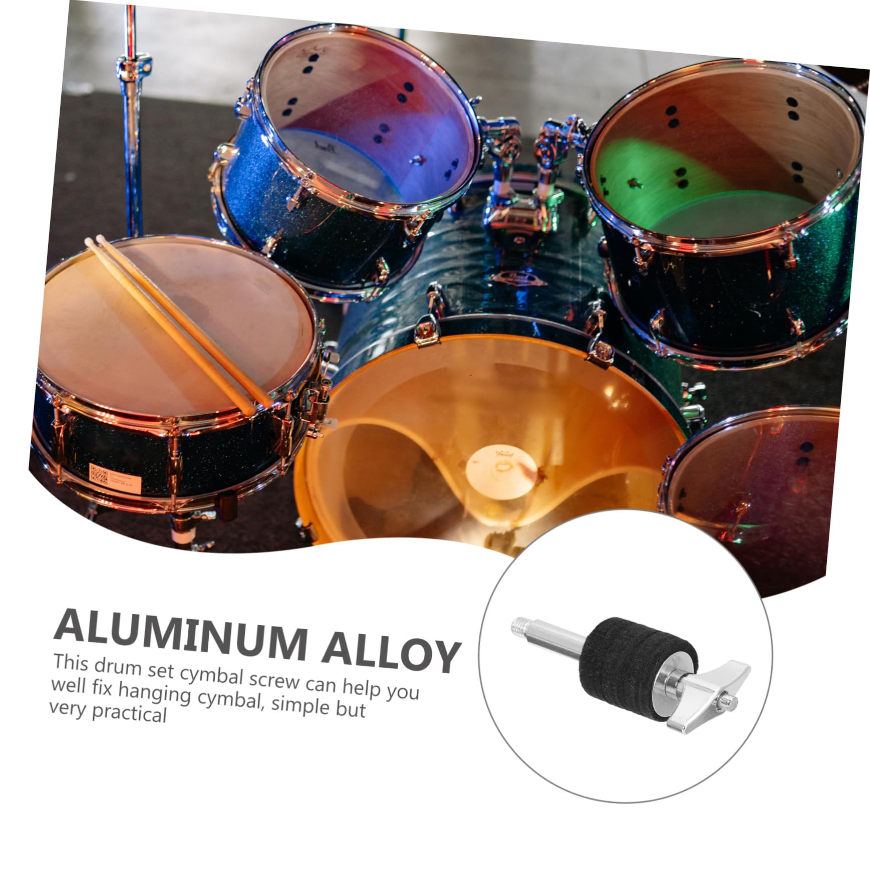 Lot De 3 Empileurs De Cymbales VICASKY - Support Robuste Pour Batterie Et Percussions