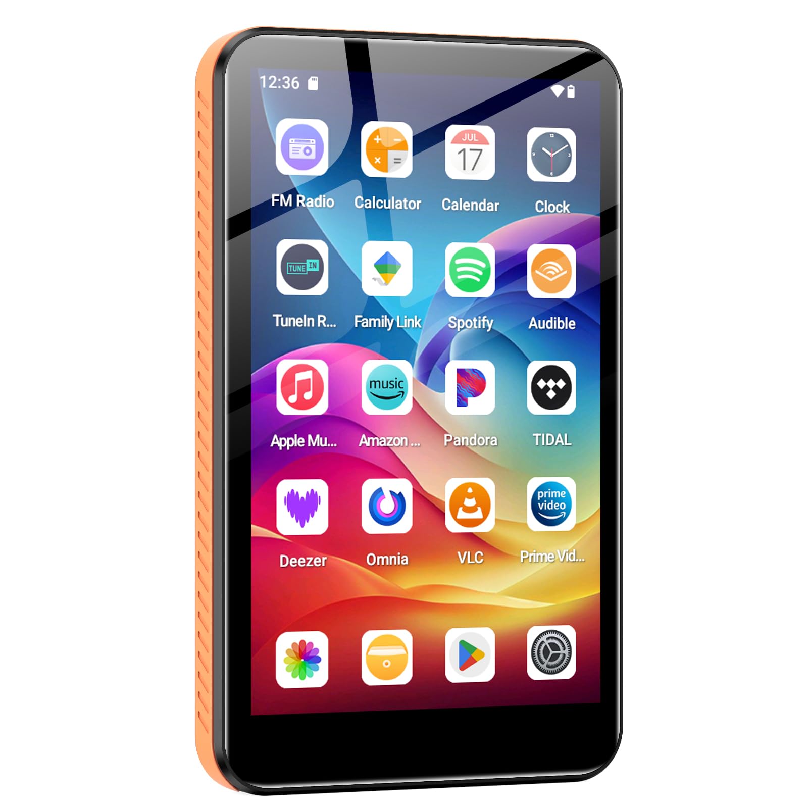 160GB MP3 Player with Bluetooth and WiFi Android 13 MP3 MP4 Player with 4 Touchscreen and Speaker 4GB