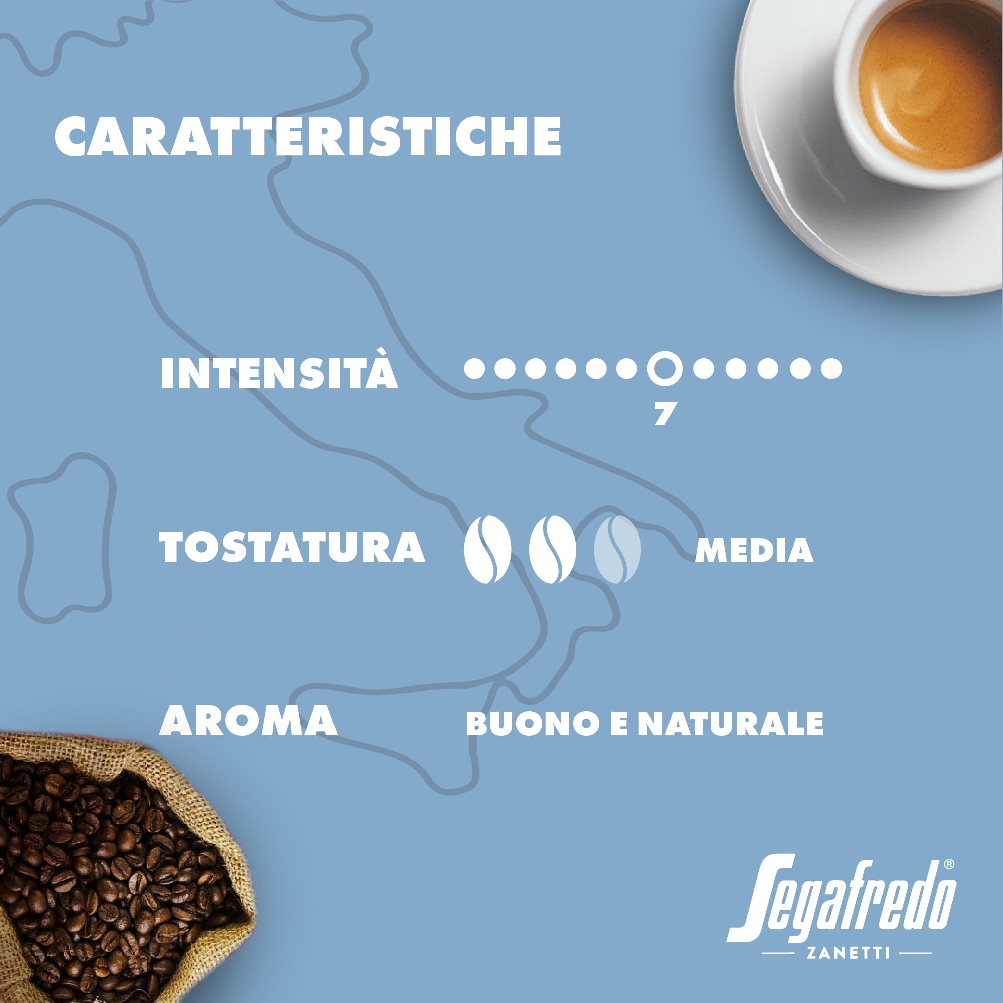 Segafredo Zanetti 100 Cápsulas de Aluminio Compatibles con Nespresso Café Descafeinado con Método Natural (10 Cajas de 10 Cápsulas) - Adecuadas para Máquinas Nespresso Original
