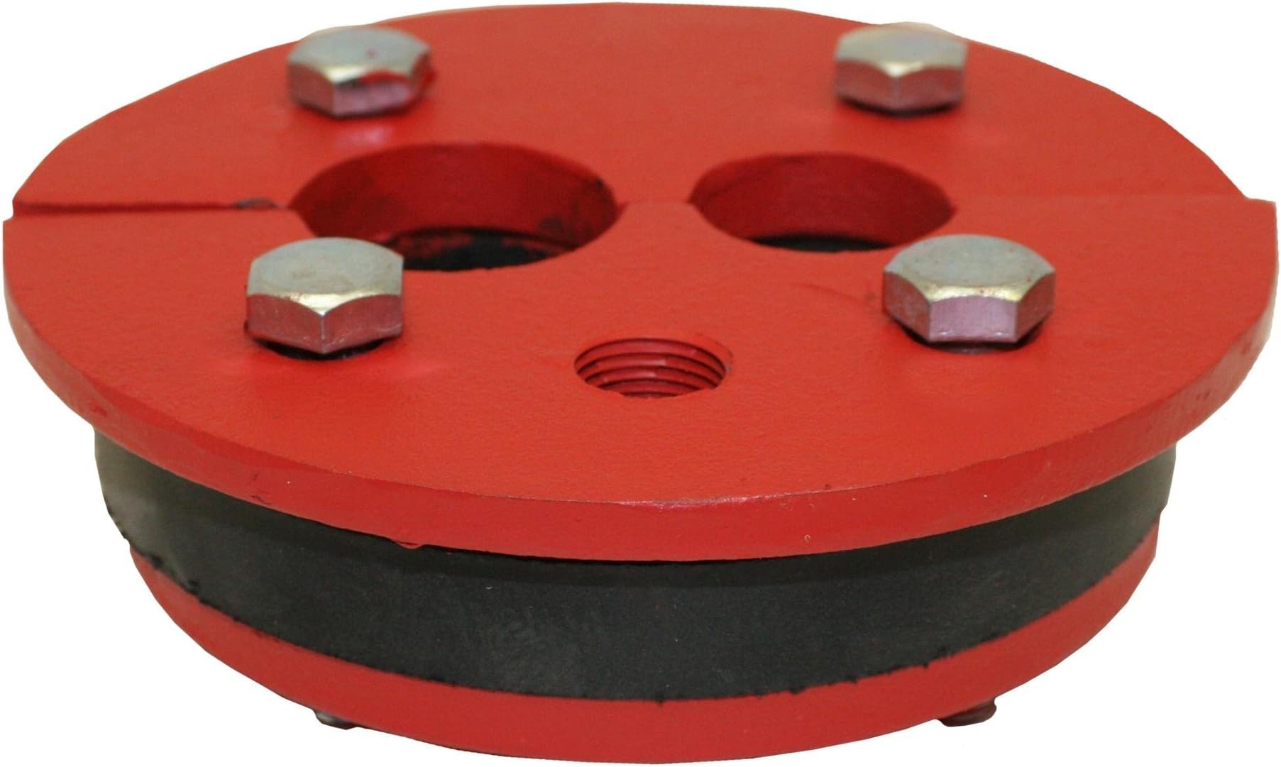 WS622510 Cast Iron Well Series, Double Drop Pipe, Split Top Plate, 6" Well Size, 1-1/4" and 1" Drop Pipes, 4"