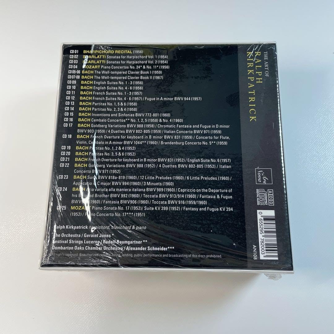 ラルフ・カークパトリックの芸術 KIRKPATRICK 穿つ 25CD RALPH