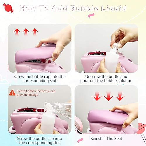 Miniatura 18 de Bicicleta eléctrica de equilibrio para bebés de 6 V para niños de 1 año, juguetes de paseo de 12 a 48 meses, bicicleta de equilibrio para niños de 4