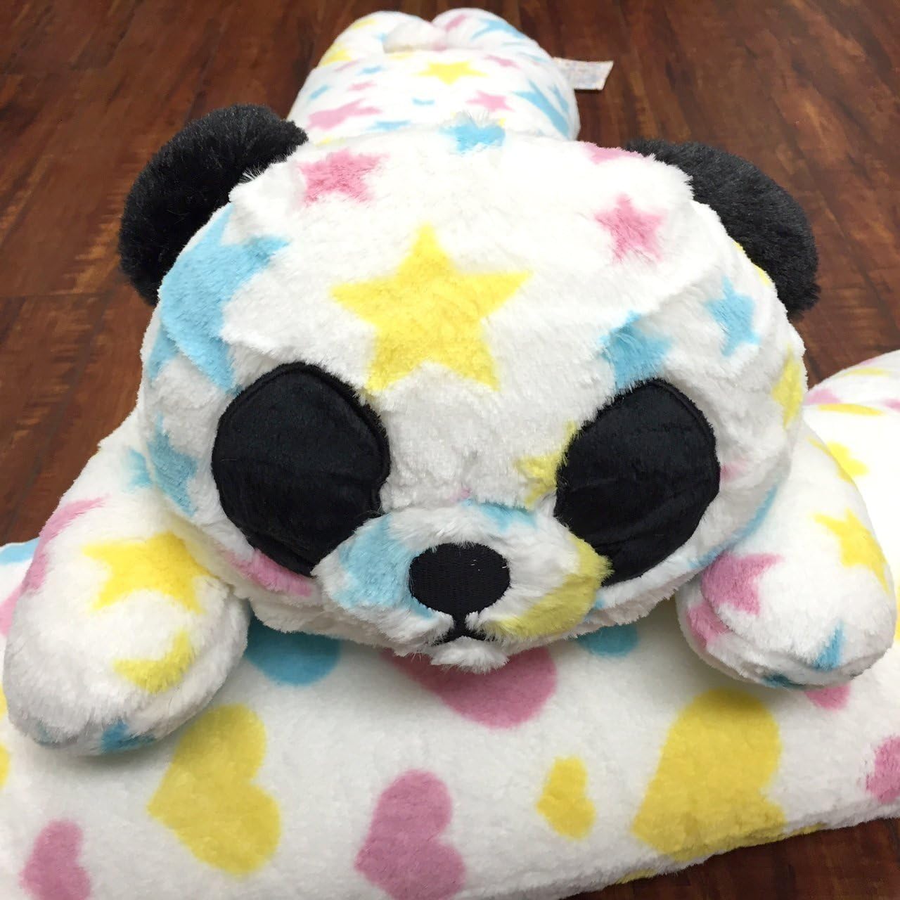 Long Body Pillow - Small Body Pillow 26" Long - Tokyo Japanese Lifestyle (Super Star Panda)