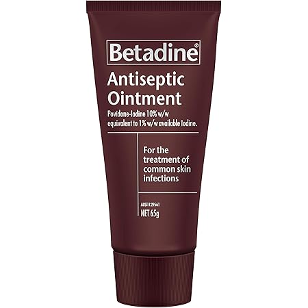 Amazon Com Betadine Antiseptic Ointment 65g Health Household