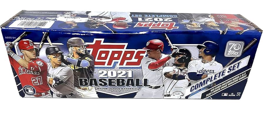 Amazon.com: 2021 Topps Baseball Factory Sealed Complete