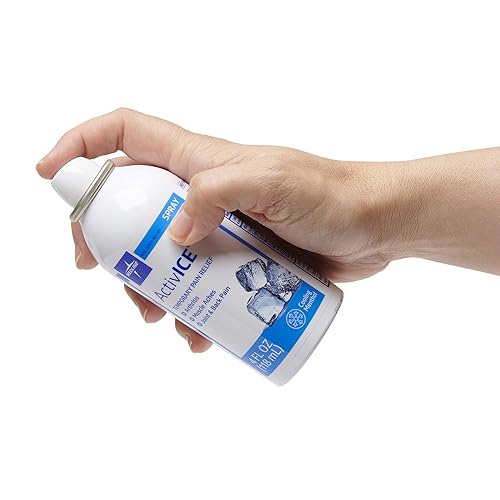 Miniatura 3 de Medline ActivICE - Gel refrescante en aerosol alivio tópico del dolor para artritis articulaciones dolores musculares espalda y cuerpo dolor y dolor