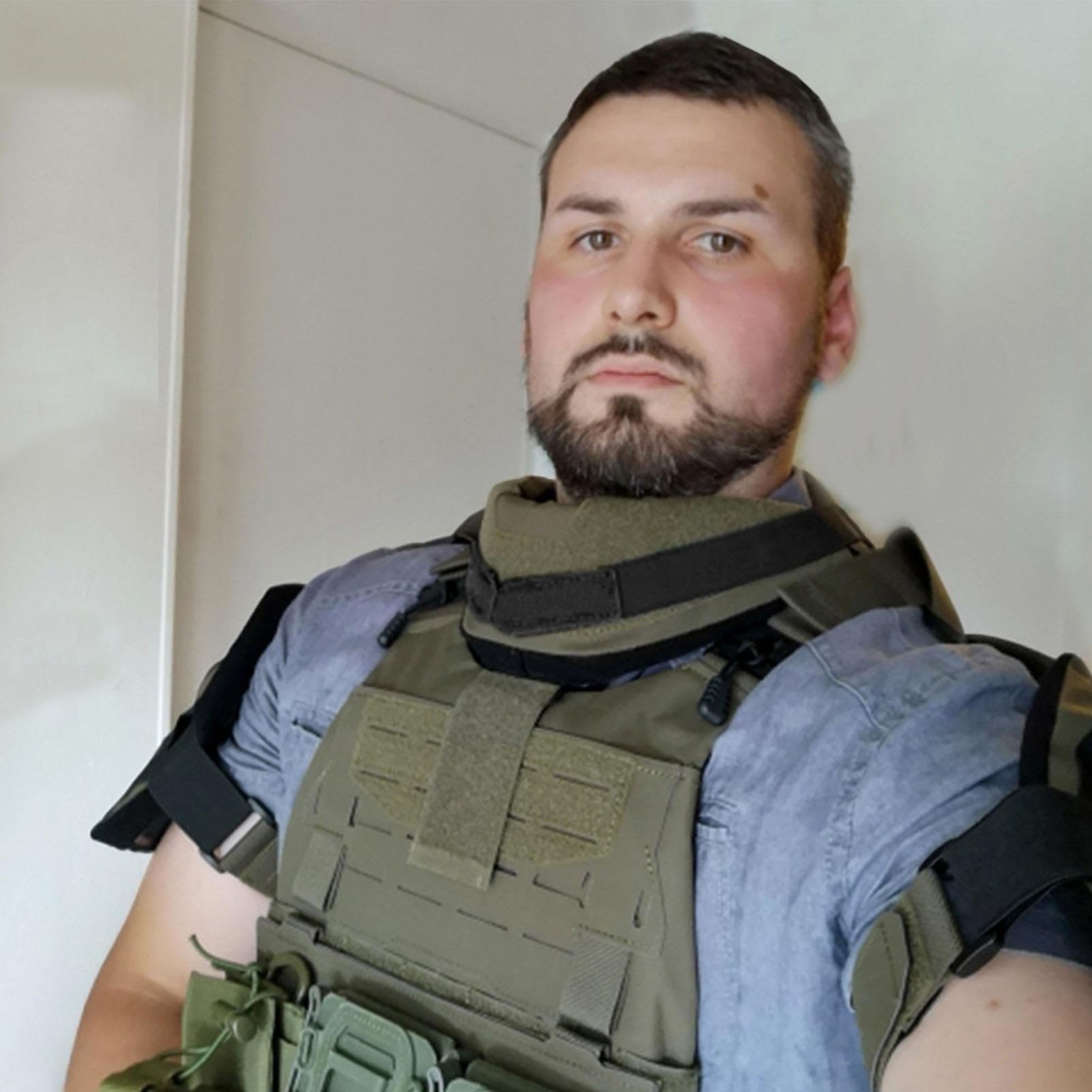 Protector de Cuello Airsoft Táctico Grueso Almohadillas de Protección