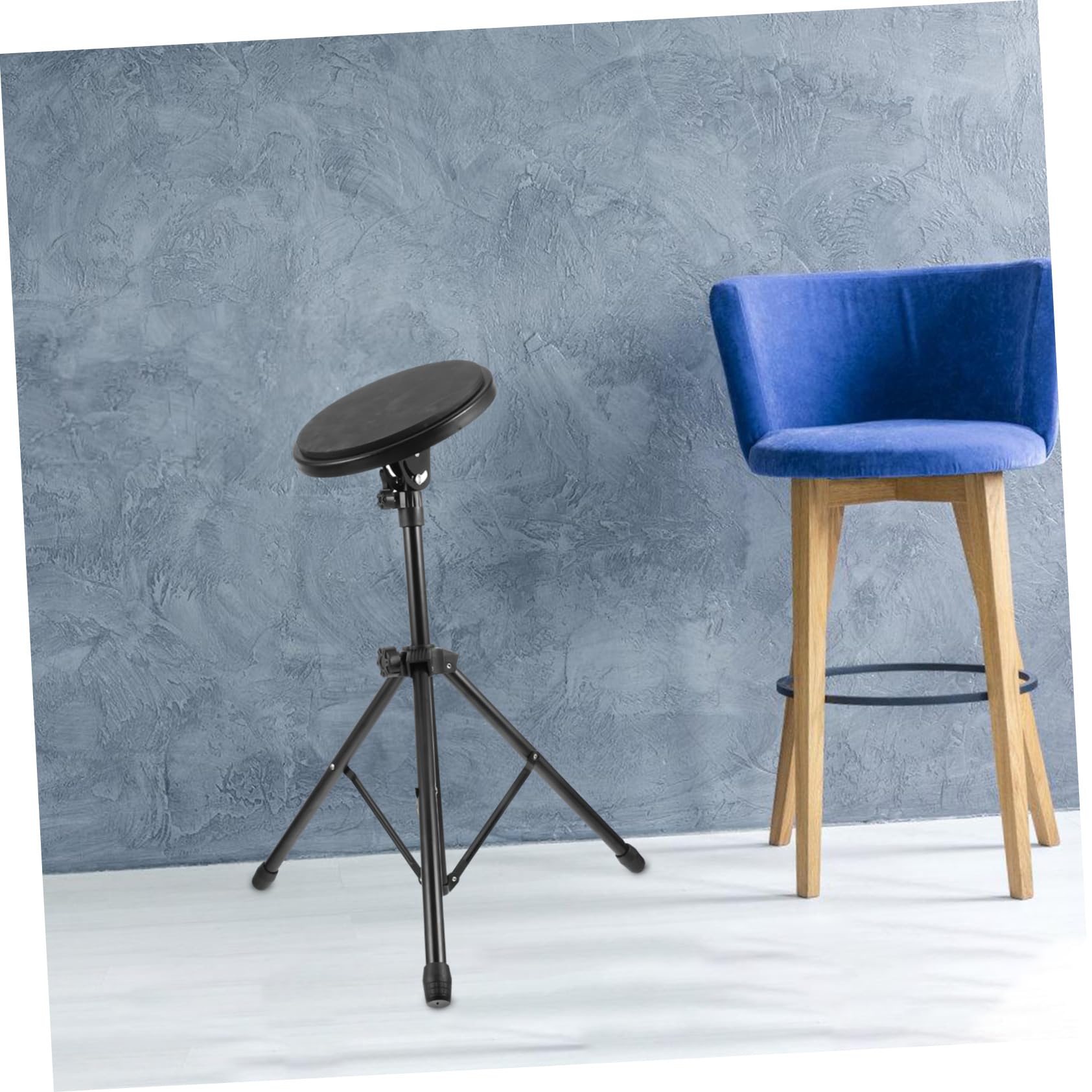 FRCOLOR Schlagzeug Übungspad Robustes Drum Practice Pad für Anfänger und Profis Rutschfestes Elektrisches Übungspad Kompatibel mit Drum Ständern für Ruhiges Training Zuhause und Unterwegs