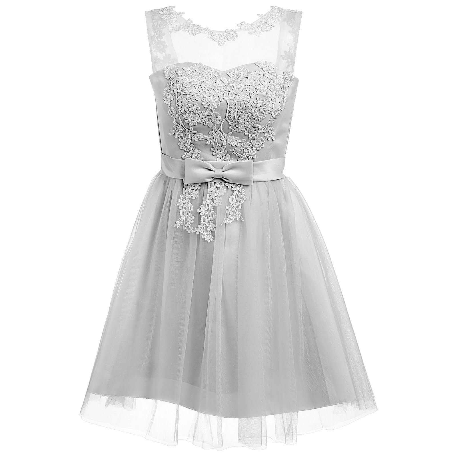 Holibanna Bridesmaid Dress Lace Evening Gown Short Prom Dress Women Party for Wedding Special Occasions Comfortable Fit