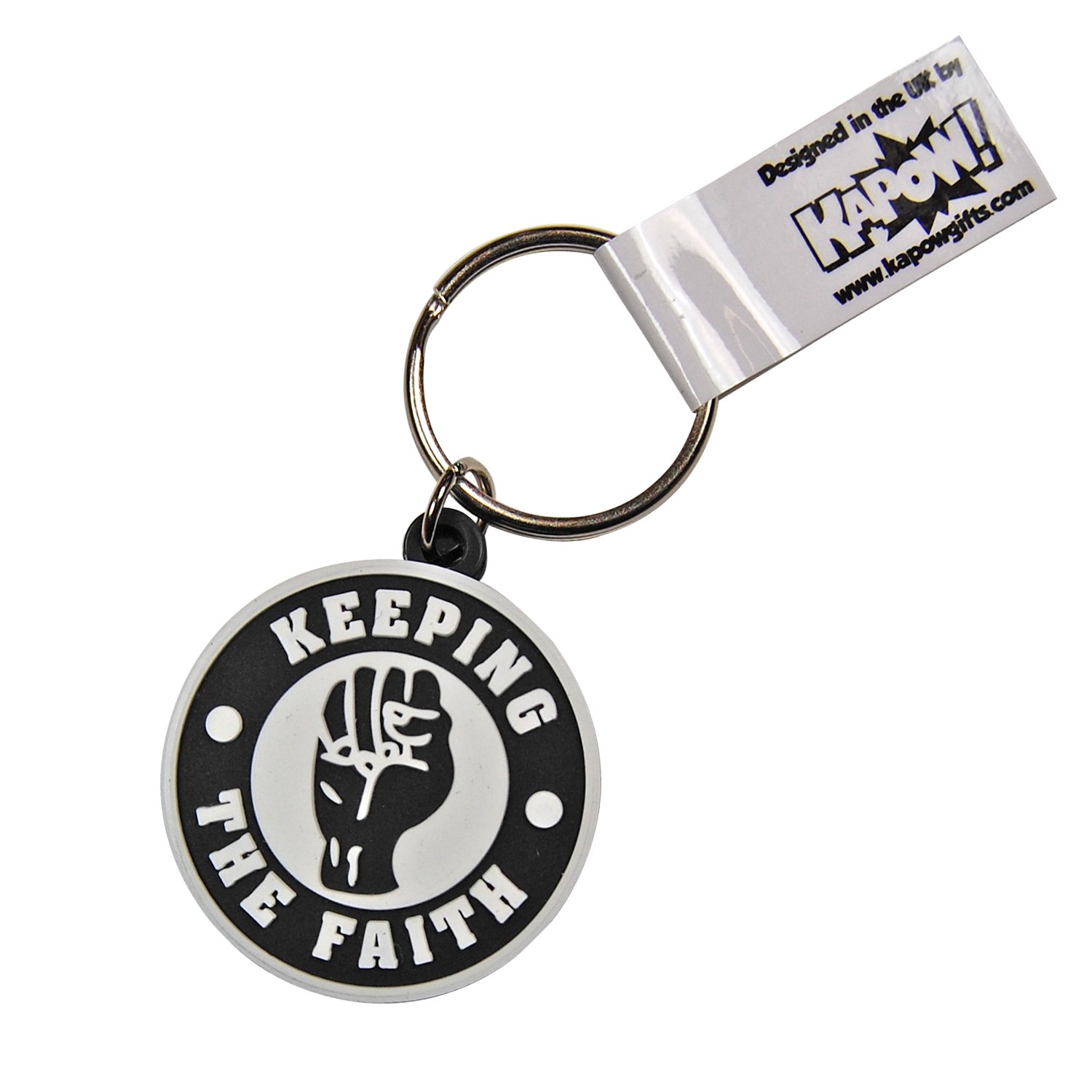 Pop Art Products Northern Soul: Keeping The Faith Northern Soul Yale Key Cover Cap Identifier (Key Fob Tag Keyring) (Northern Soul: Keeping The Faith)