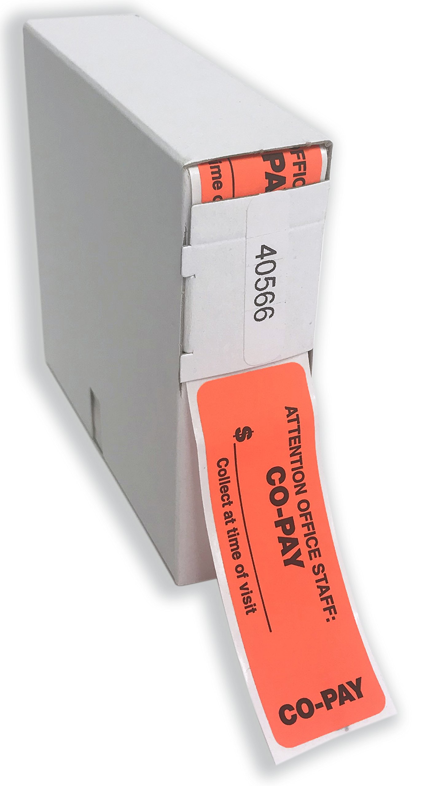 Tabbies TAB40566 Attention Office Staff Medical Labels, 1 x 3, Orange, 500 per Roll