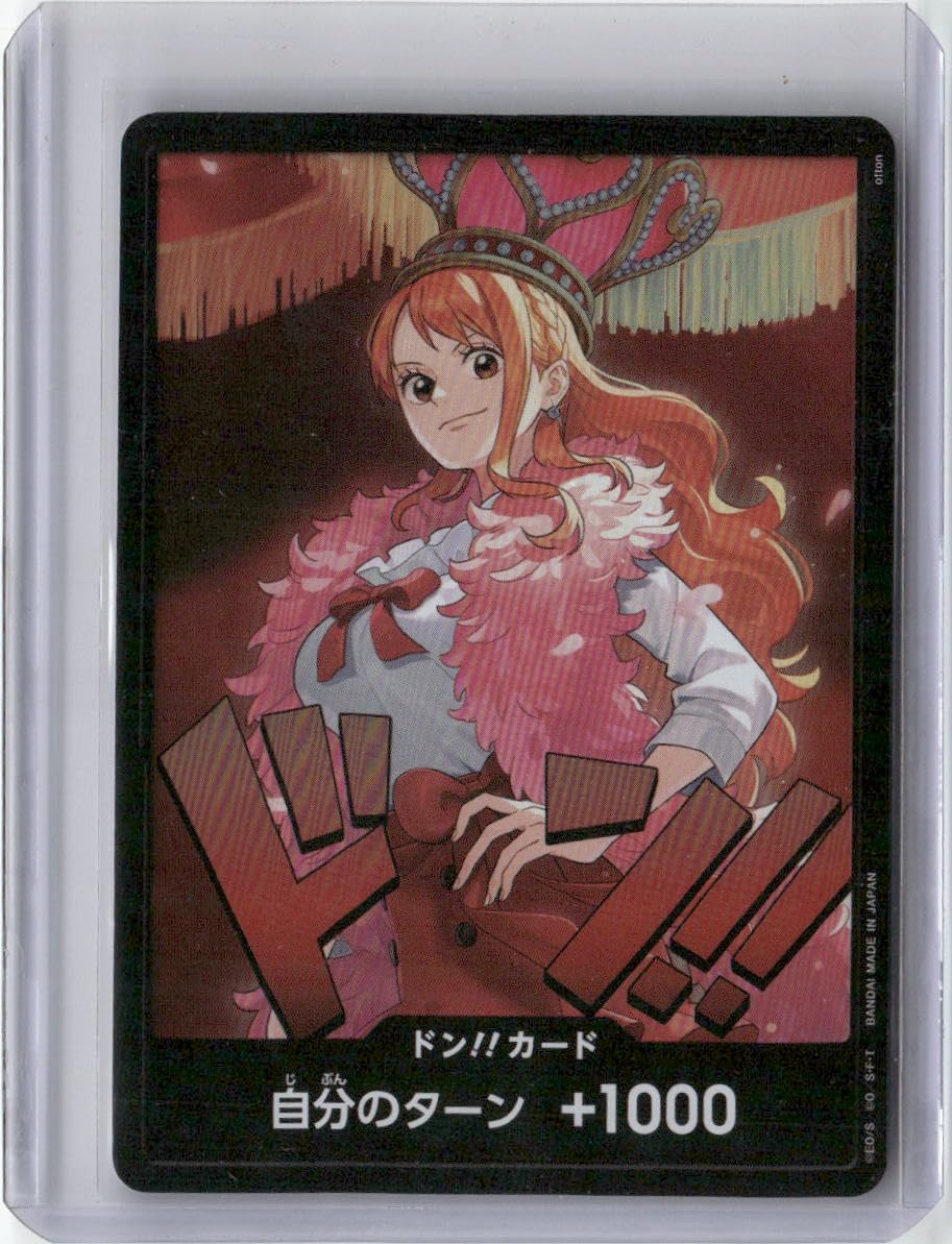 2026 One Piece Extra Booster: One Piece Heroines Edition Don Card (Nami) TCG Trading Card Game Card