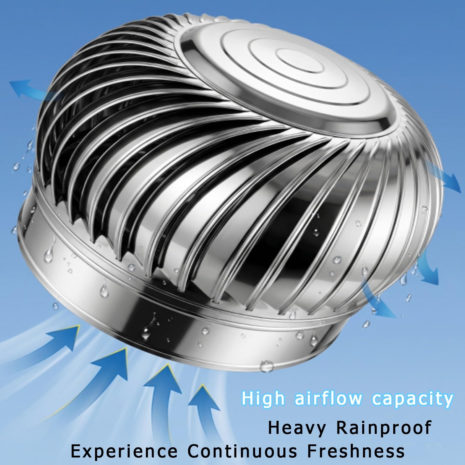 Ventilateur De Toit Non Électrique, Évent De Conduit De Toit
