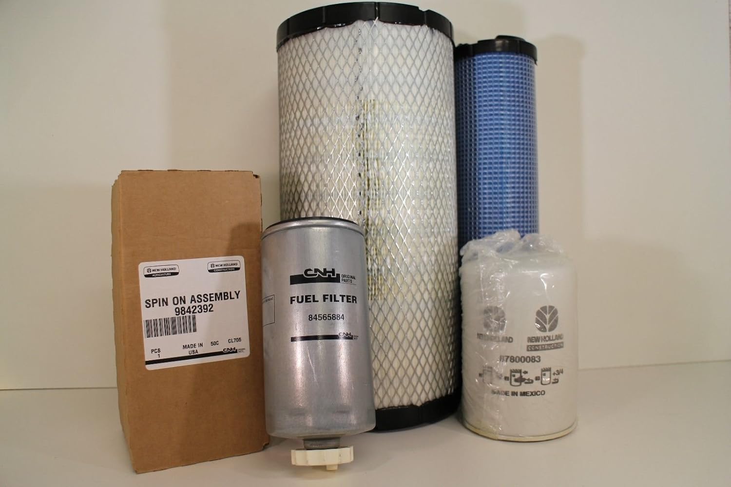 New Holland LS190 OEM Service Maintenance Filter Kit