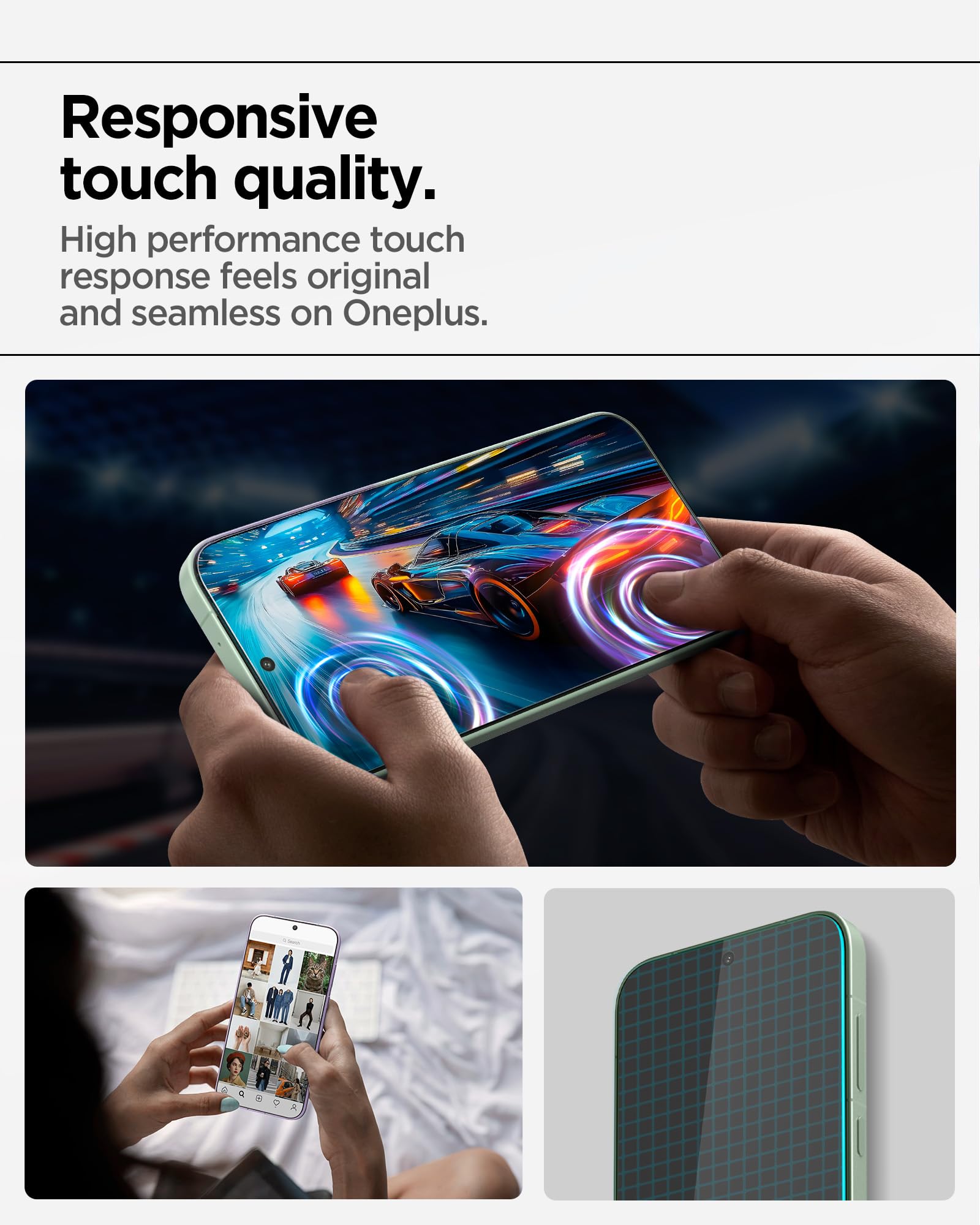 Spigen AlignMaster S Tempered Glass for OnePlus 15R — Amazon image 6