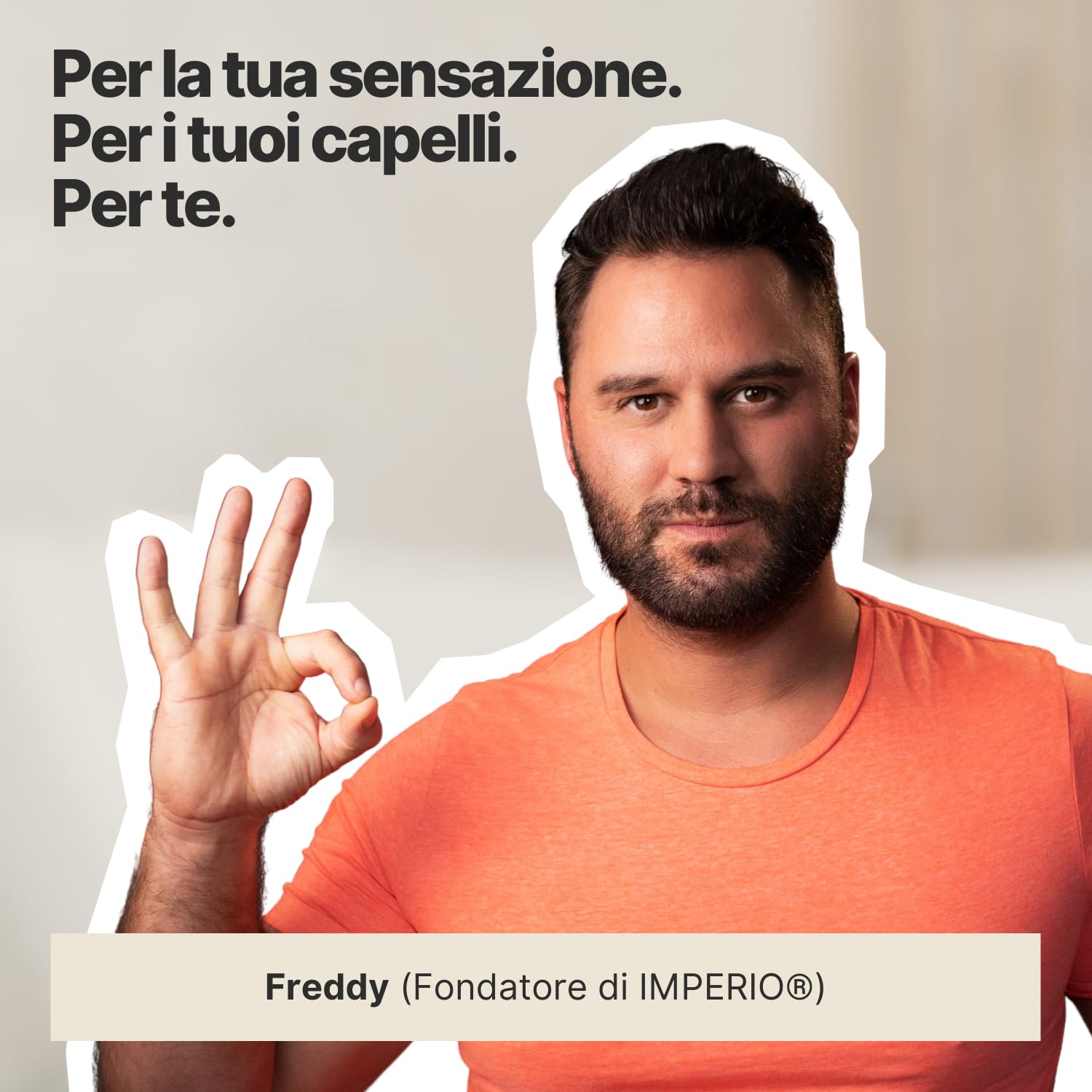 IMPERIO Confezione di Ricarica per Capelli Sparsi - Sacchetto di Ricarica da 110 g con Capelli Premium da Versare - Confezione di Ricarica Sostenibile con Chiusura Pratica - Facile Ricarica della