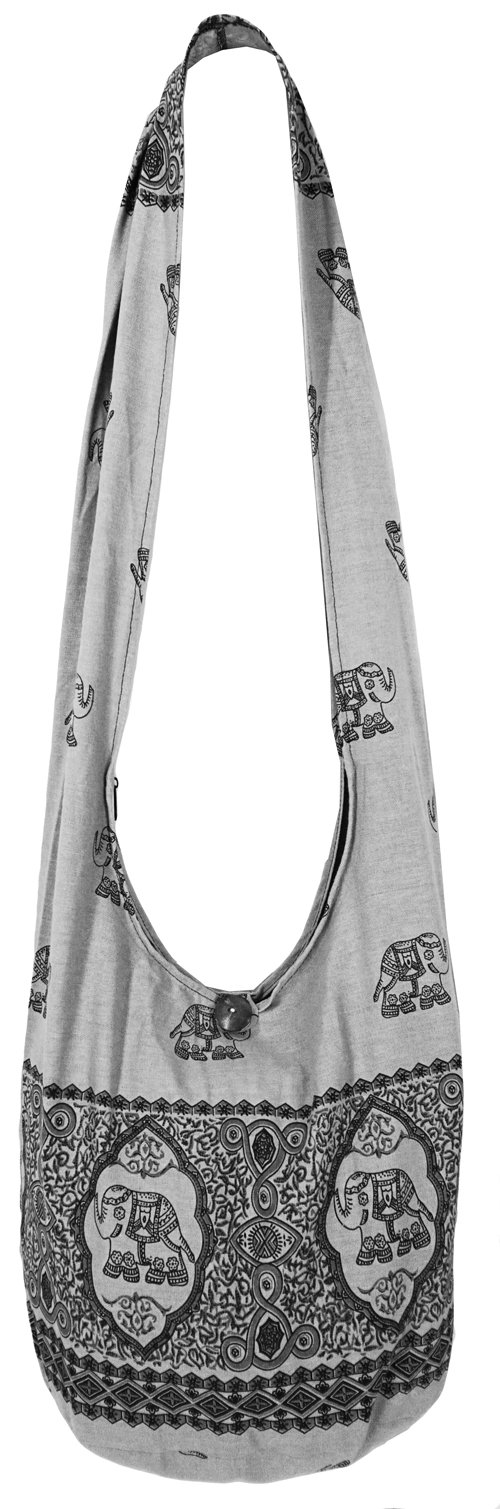 Lovely Creations's Hippie Boho New Elephant Crossbody Bohemian Gypsy Sling Shoulder Large Size