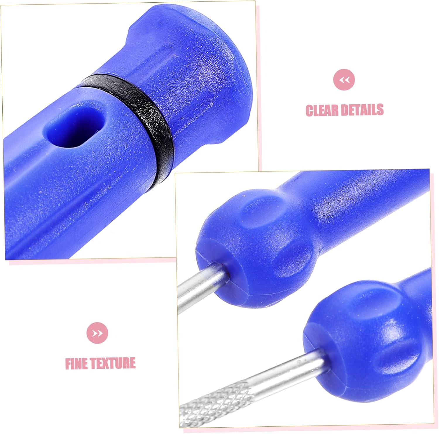 Zerodeko 1set Portable Valve Stem Tool Tire Valve Core Remover and Installer Kit for Quick Tire Maintenance and Repair and Easy to Use for Cars and Motorcycles