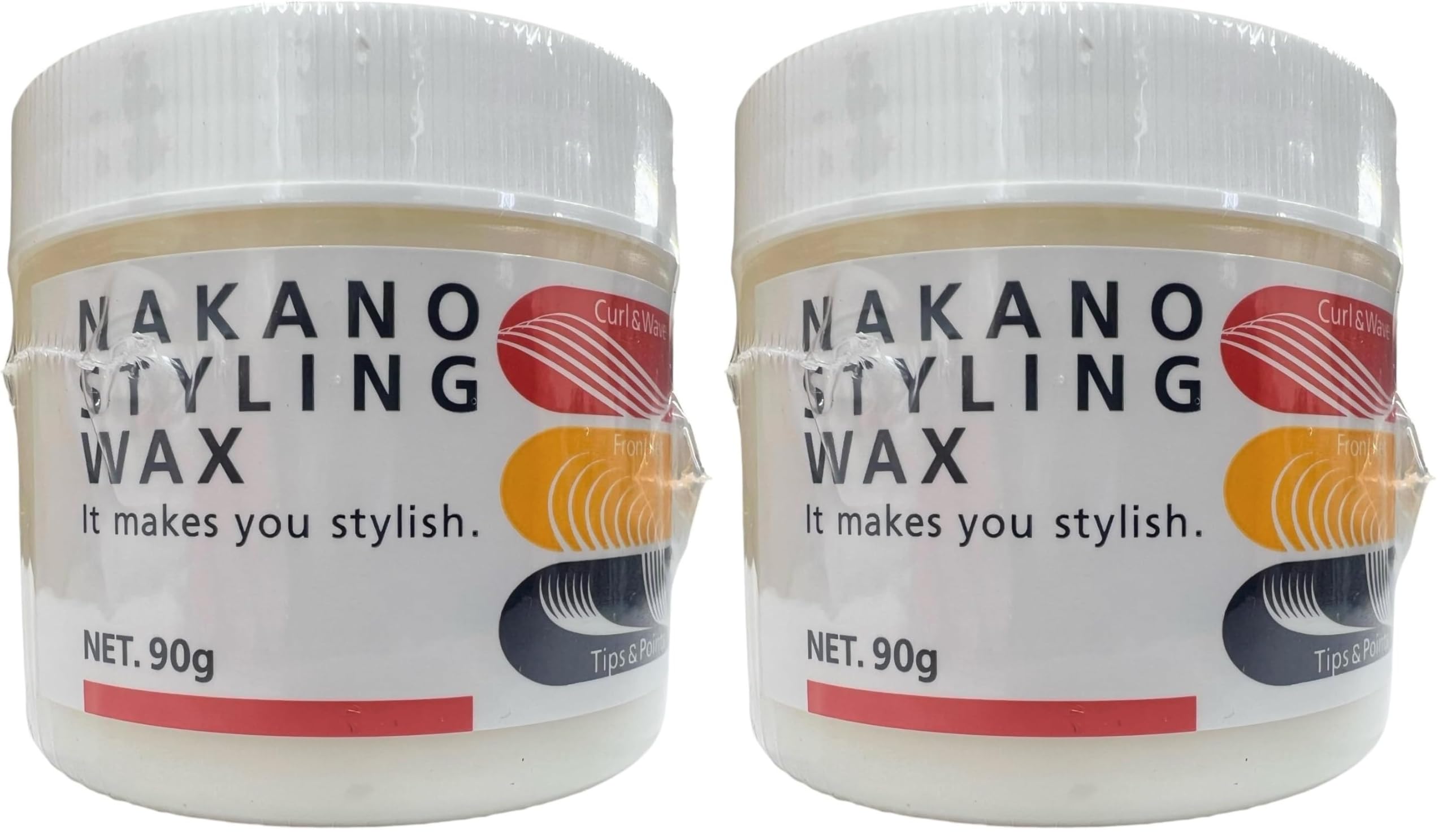 Amazon | NAKANO ナカノ スタイリングワックス 90g クリーム クリア 90