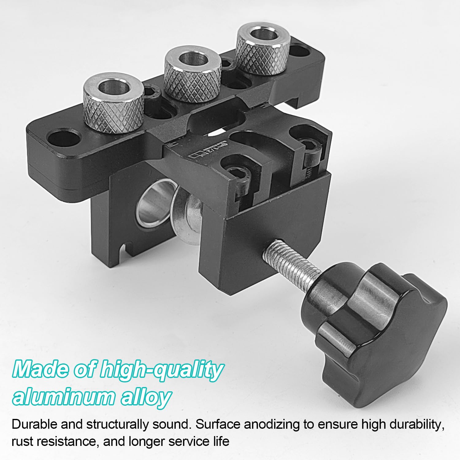 Dima Per Fori A Tasca Legno - Guida Trapano, 8 Boccole 3-10 Mm, Perpendicolare E Precisa - Foto 6