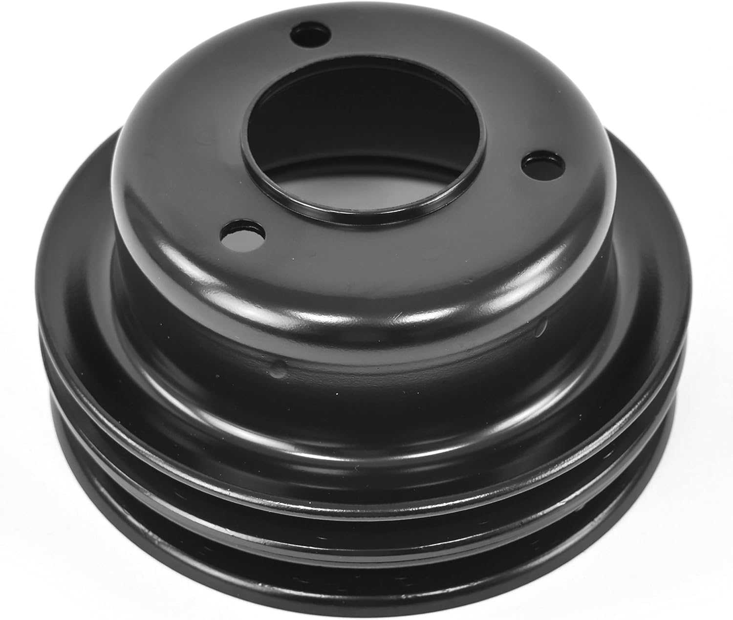 Crankshaft Pulley 2-Groove 6 11/32" Diameter 3/8" & 1/2" Grooves 289 For Ford Galaxie 500 1963-1967