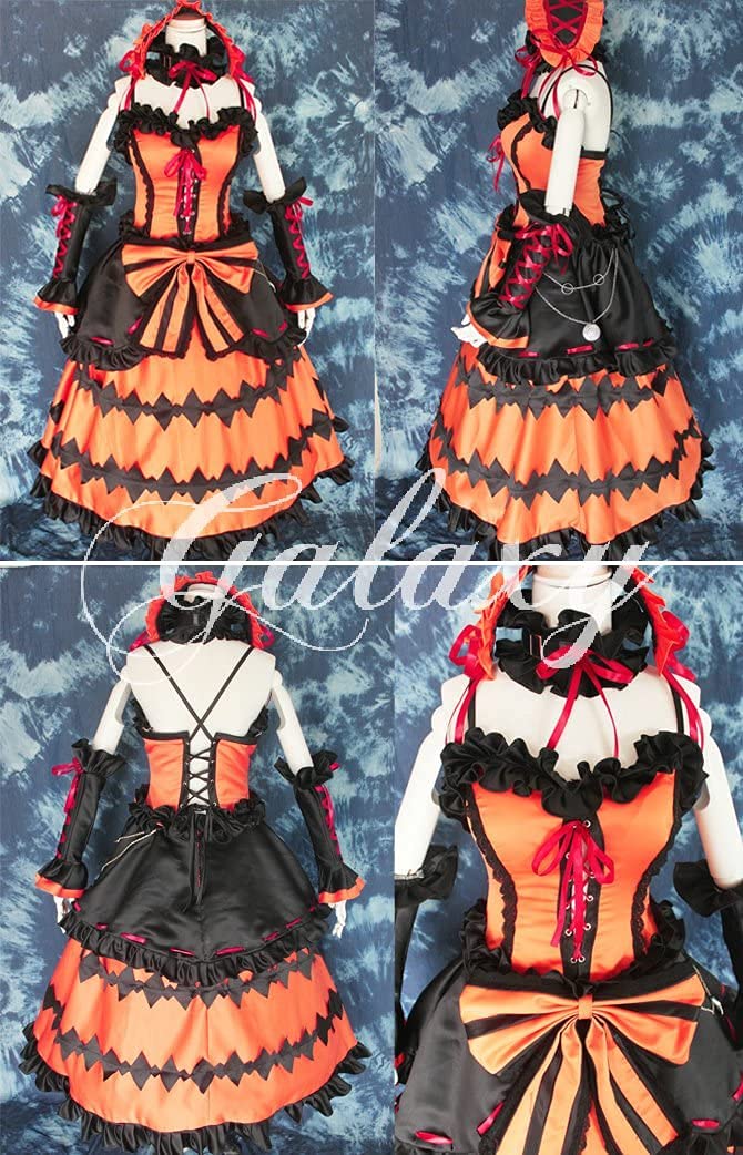 P⑦4 デート・ア・ライブ コスプレ衣装 DATE A LIVE 時崎狂三 ドレ Amazon.co.jp: 漫人坊デート・ア・ライブ DATE A LIVE 時崎狂三